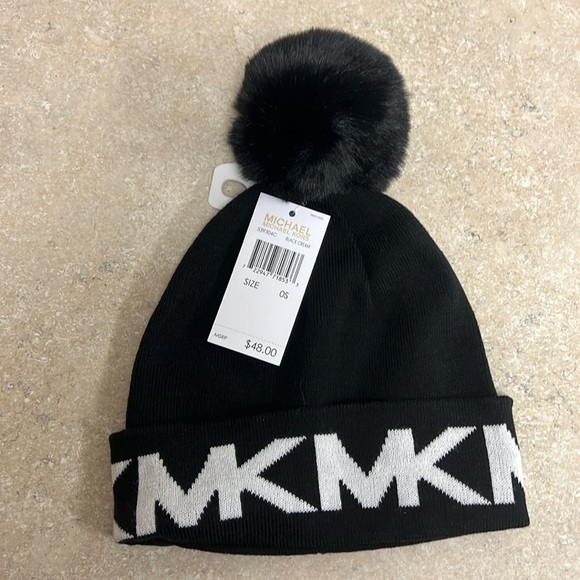 Michael Kors Accessories - Michael Kors Puff Beanie